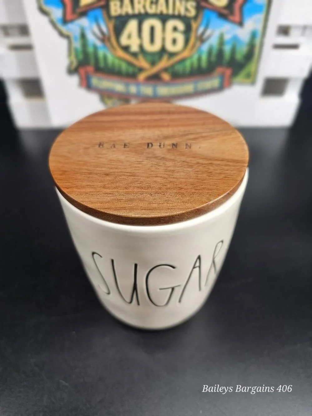 Rae Dunn Small Sugar Canister NEW